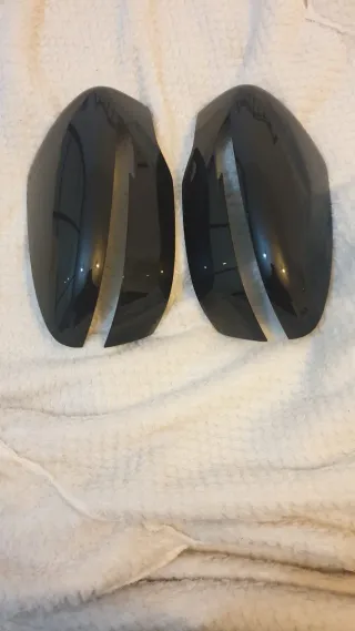 TAPAS ESPEJOS RETROVISORES NEGRAS NISSAN QASHQAI