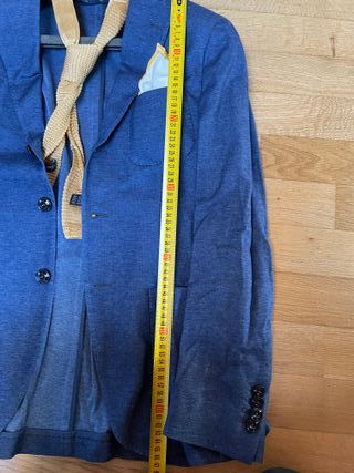 Giacca sartoriale uomo in cotone