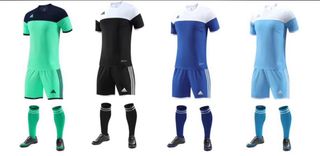 Equipación de fútbol completa