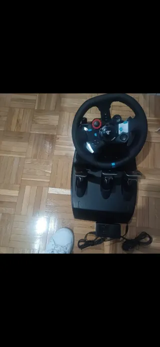 Volante y pedales g29 para ps4 ps5 y pc,con playse