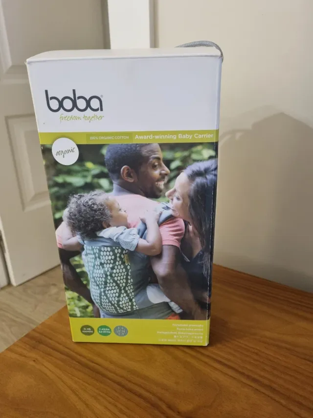 Mochila portabebés Boba Orgánica