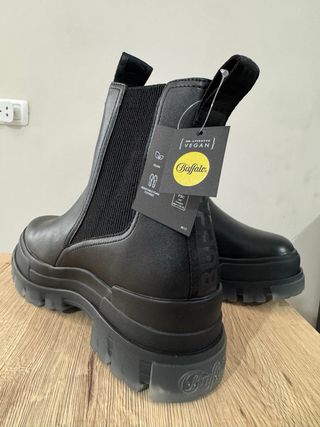 Buffalo Aspha Boots Nere