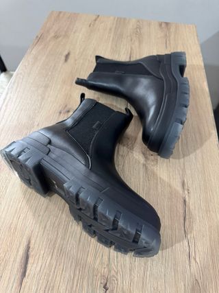 Buffalo Aspha Boots Nere
