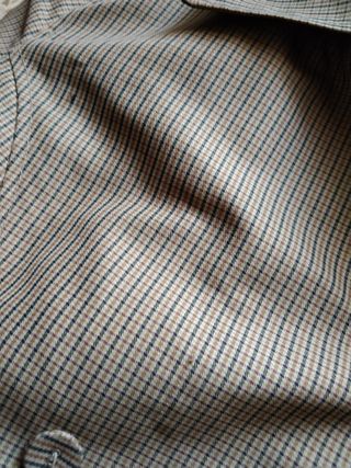 Gabardina Implicate Woman cuadros Talla 38