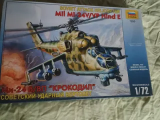 Mil Mi-24V/VP Hind 1/72 Zvezda