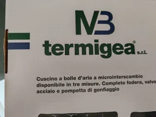 Cuscino antidecubito gonfiabile N3 termigea