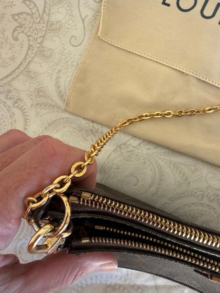 Bolso Louis Vuitton Multi Pochette Marrón Dorado