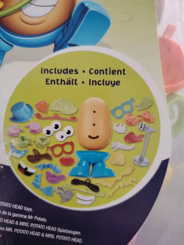 Maleta Mr. Potato Head 35 piezas