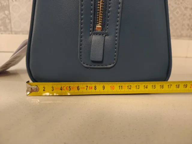 Borsa Guess bauletto Giordi Satchel Blu Nuova