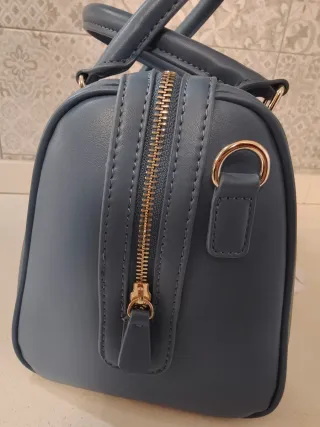 Borsa Guess bauletto Giordi Satchel Blu Nuova