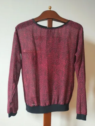 Camisa gasa estampado animal print