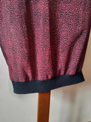 Camisa gasa estampado animal print