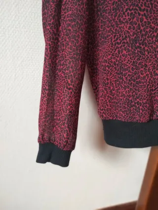 Camisa gasa estampado animal print