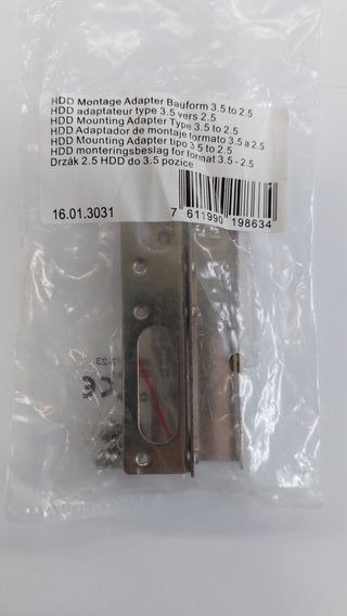 7 coppie staffe adattamento hard disk 2.5 a 3.5