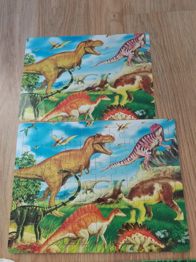 Lote puzzles, juegos y libros infantiles