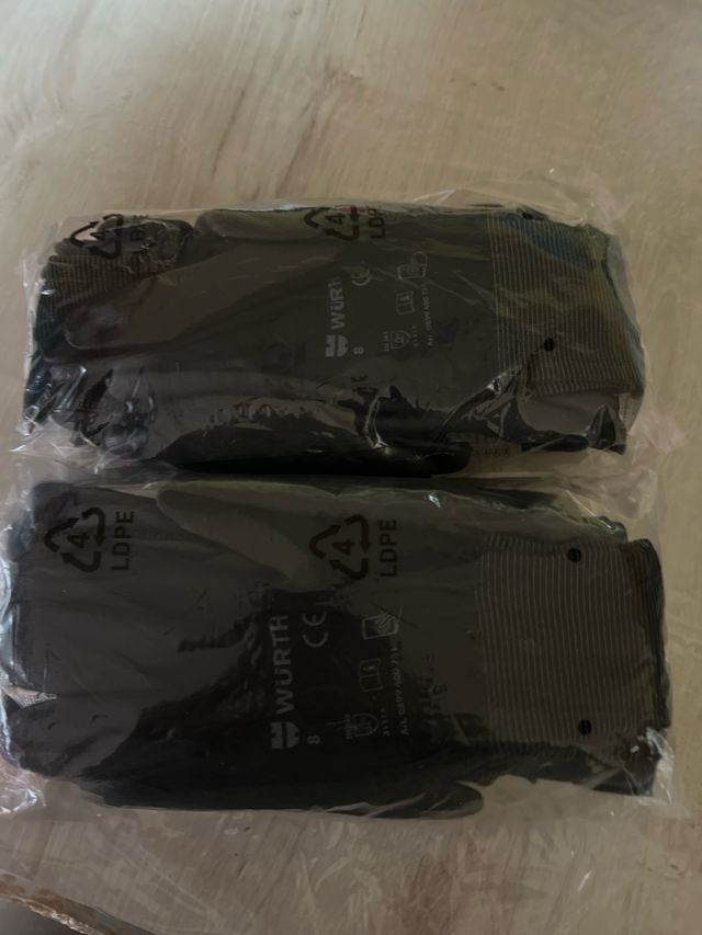 Guanti da montaggio WURTH due pazzi da 6 paia cad