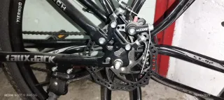 Bicicleta Montaña Plegable Negra