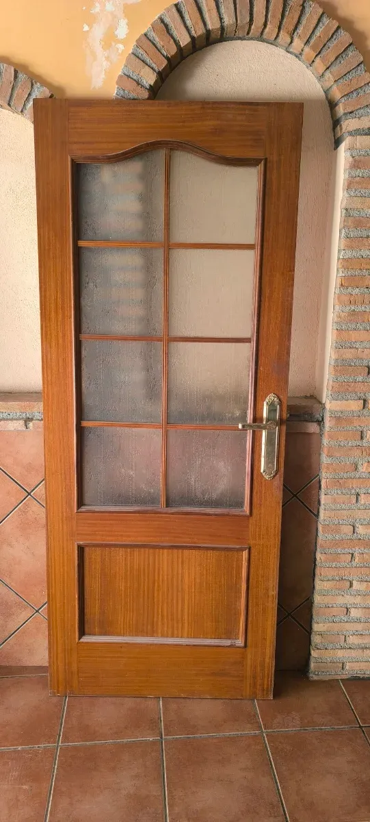 2 Puertas Madera Interior a Medida