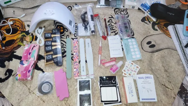 Kit Uñas Gel UV LED Coscelia