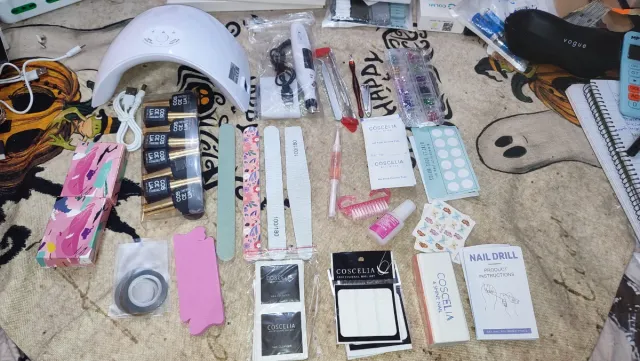 Kit Uñas Gel UV LED Coscelia