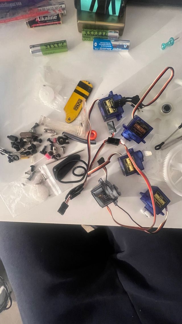 Despiece helicóptero RC 450 Flybar