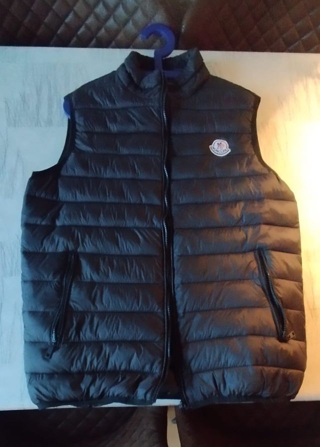 Chaleco Moncler Negro Talla L