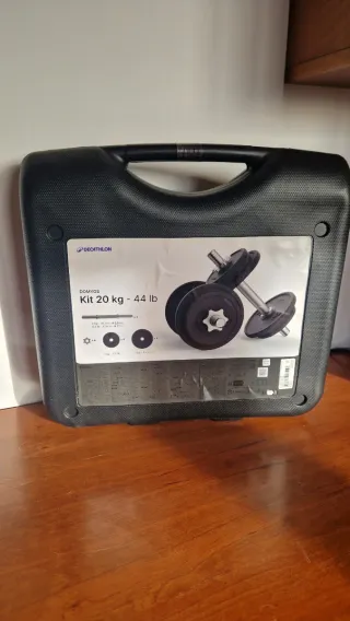 Kit Mancuernas 20kg Decathlon