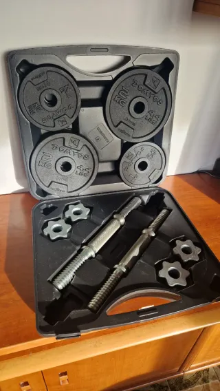 Kit Mancuernas 20kg Decathlon