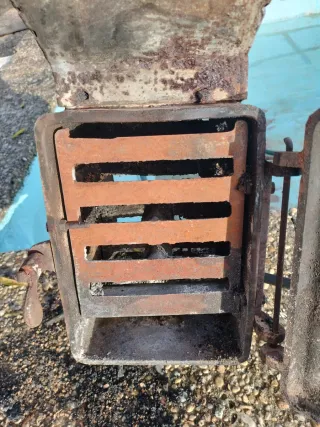 Sistema tomas caldera leña Roca