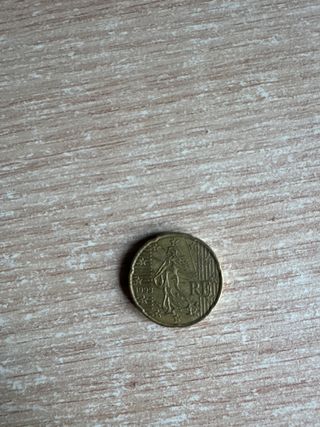 Moneda 20 céntimos Francia 1999
