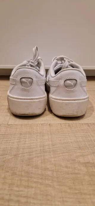 Bambas Puma Smash V2 Plataforma Blancas