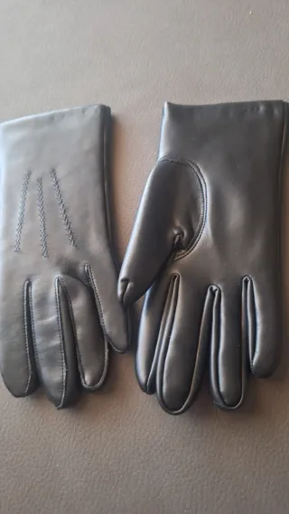 Guantes de mujer talla L negros sin estrenar