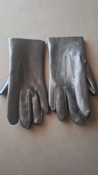 Guantes de mujer talla L negros sin estrenar
