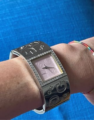 Orologio Guess donna quadrante rosa e cinturino ar