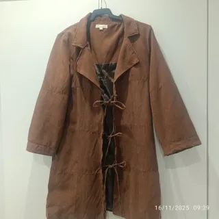 Chaquetón Antelina Marrón