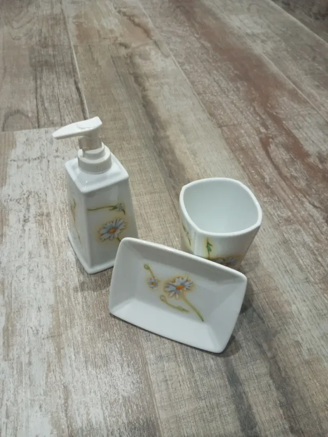 Conjunto baño cerámica