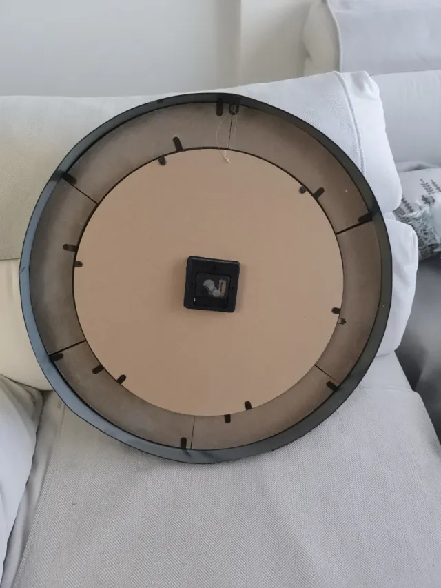 Reloj Metal y Cristal 60cm