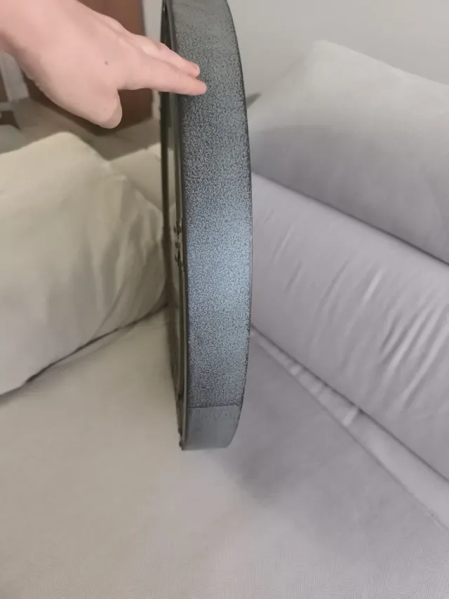 Reloj Metal y Cristal 60cm