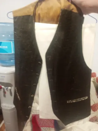 Traje de Novio Beige/Blanco