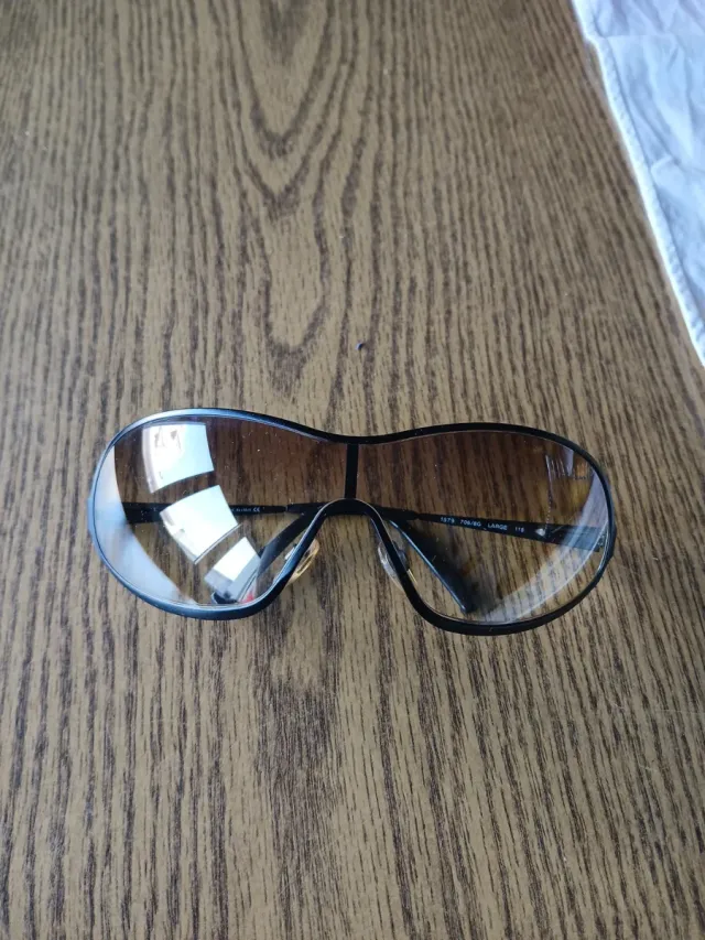 Occhiali da sole Armani neri/marroni