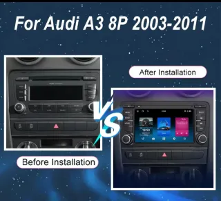 Radio pantalla para Audi A3