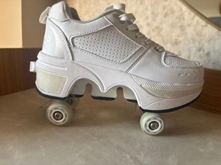 Zapatillas patín 4 ruedas T35