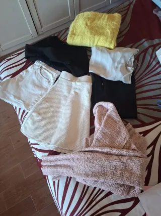 Conjunto Ropa Mujer: Jersey, Chaqueta, Pantalón