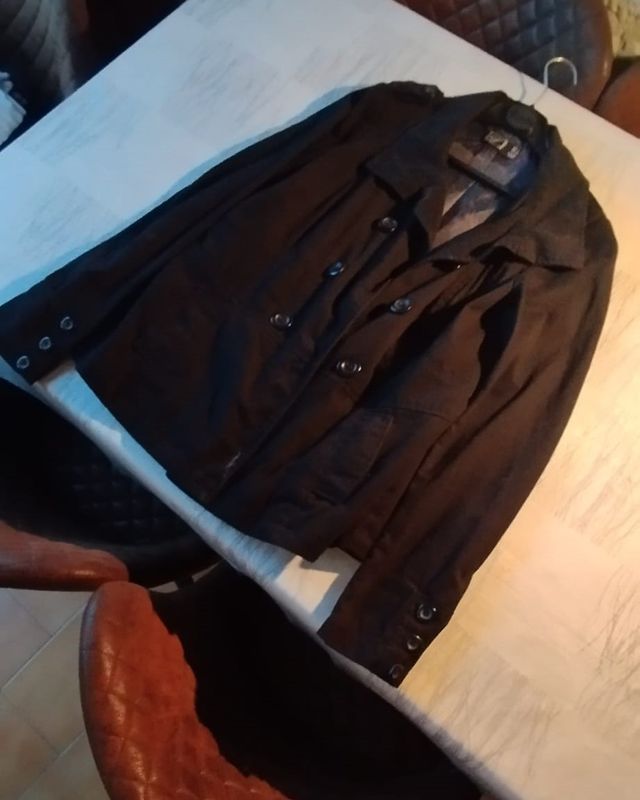 Chaqueta americana negra