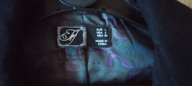 Chaqueta americana negra