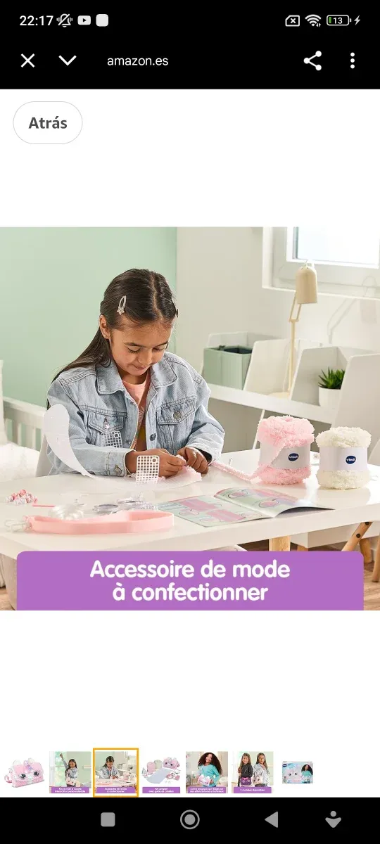 Bolso Unicornio Peluche Rosa