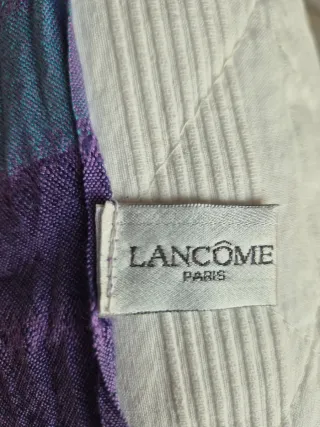 Sciarpa Lancome Viola e Turchese