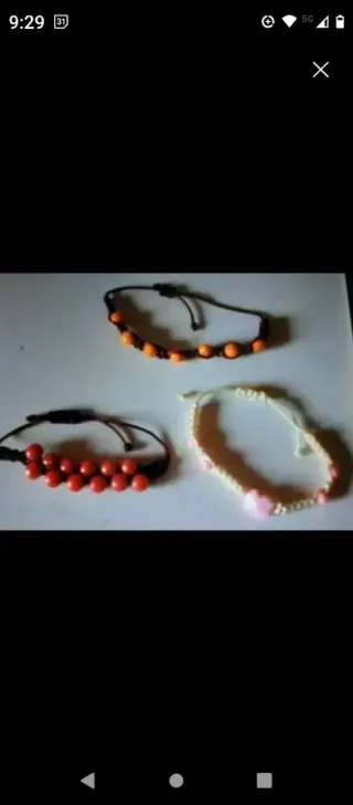 Pulsera macramé hechas a mano