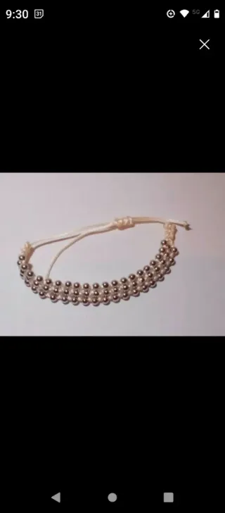 Pulsera macramé hechas a mano