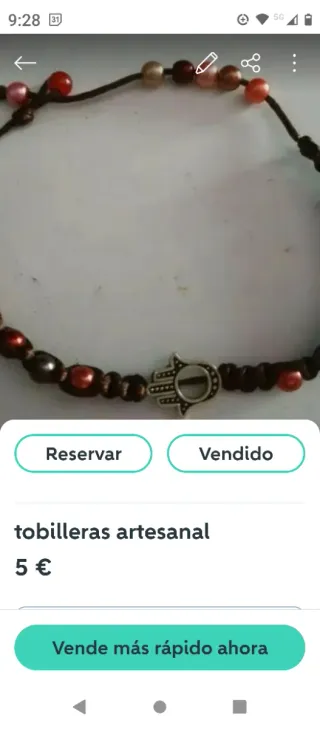 Pulsera macramé hechas a mano